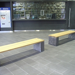 Sitzbänke Zugerbergbahn