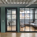 Raumtrennende Fenster & Türen für Atelier Tilija, Meinisberg
