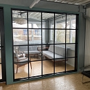 Raumtrennende Fenster & Türen für Atelier Tilija, Meinisberg