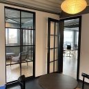 Raumtrennende Fenster & Türen für Atelier Tilija, Meinisberg